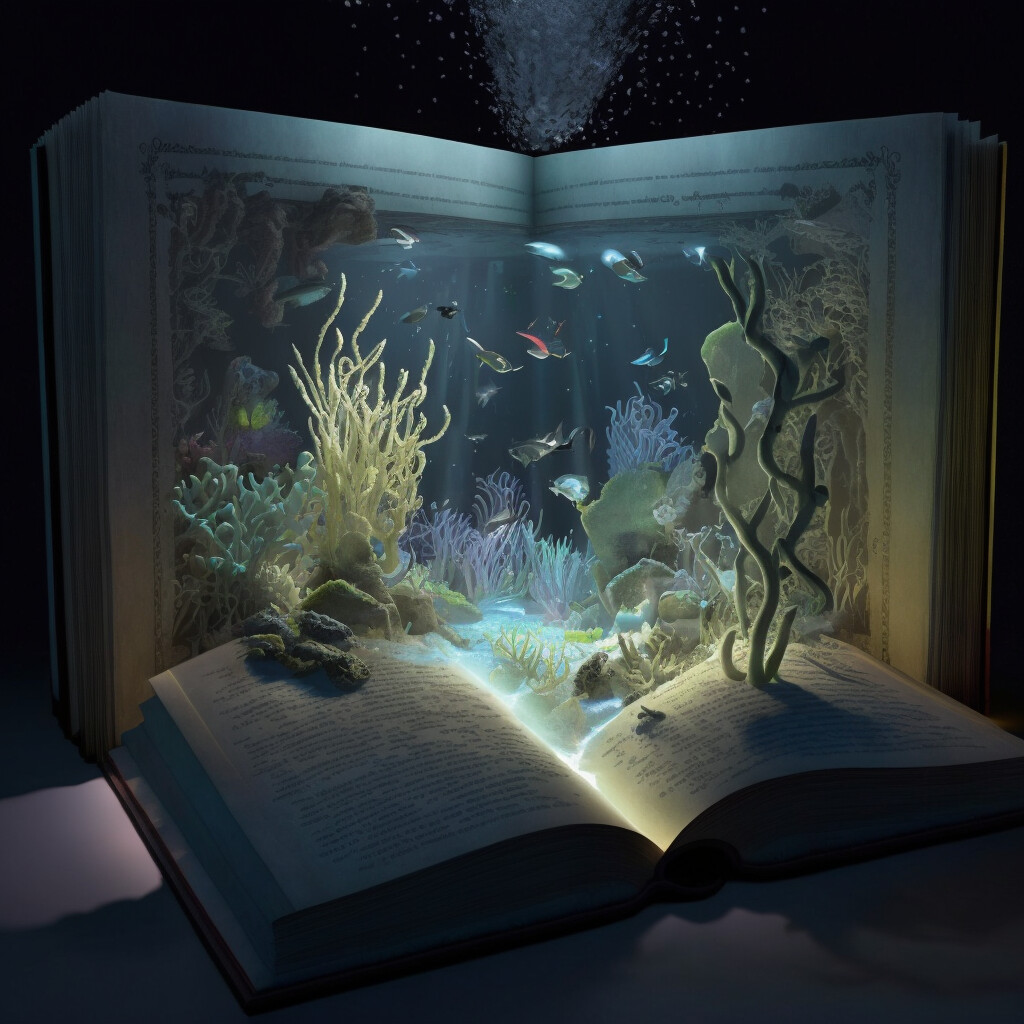 Livre pop-up holographique